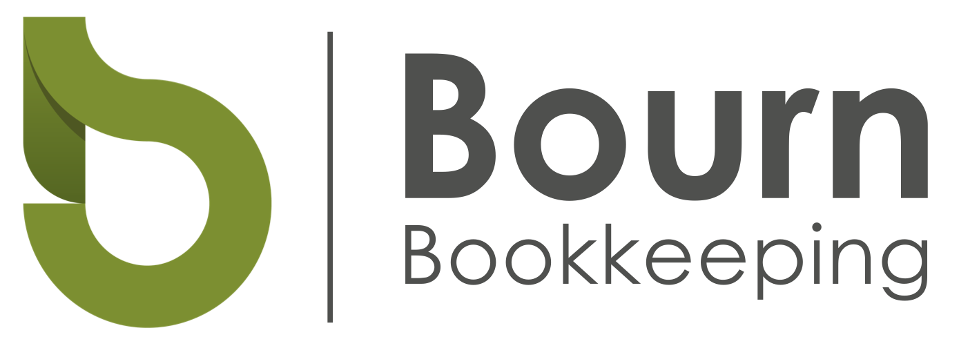 Bourn bookkeeping logo - header
