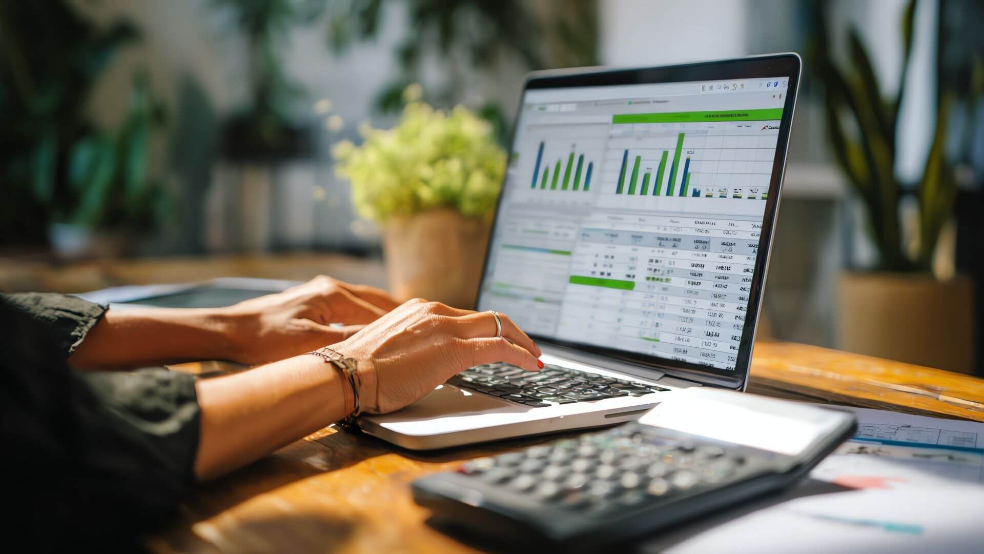 Bookkeeping services in Stockton CA analyzing financial reports and tracking small business performance metrics